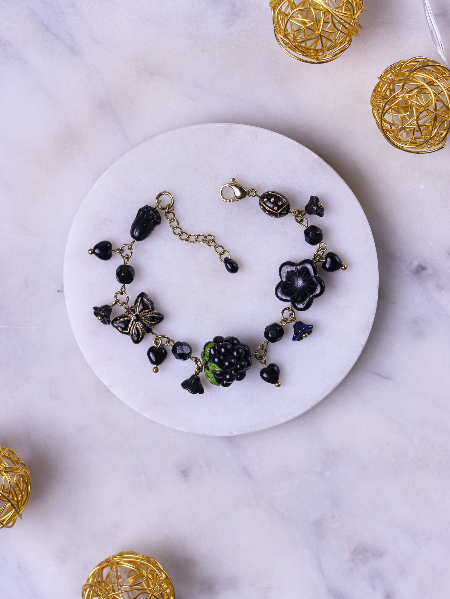 Blackberry Bracelet (gold/silver)