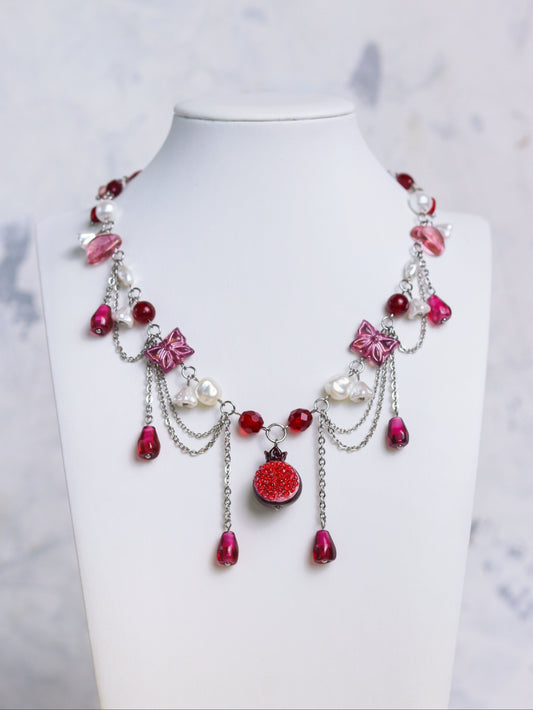 Pomegranate Necklace