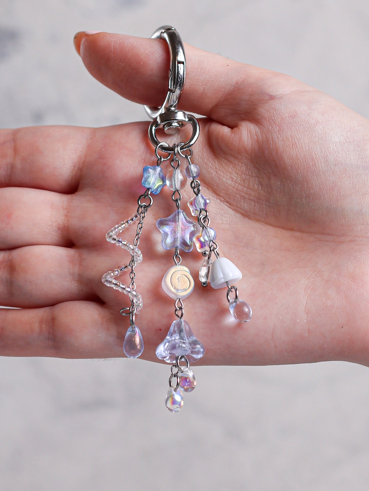 Jellyfish Haven Keychain