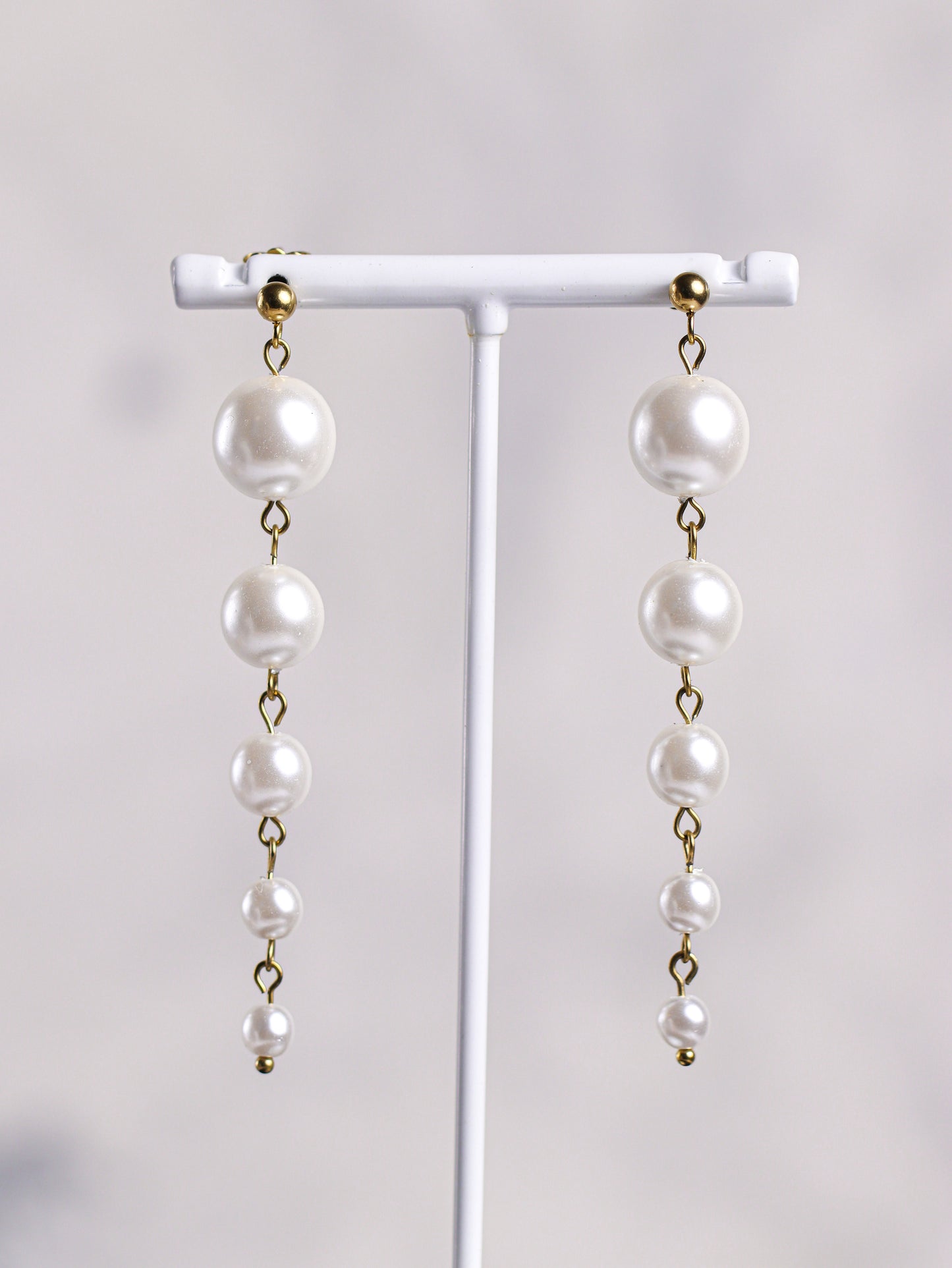 Sea Foam Pearl Earrings