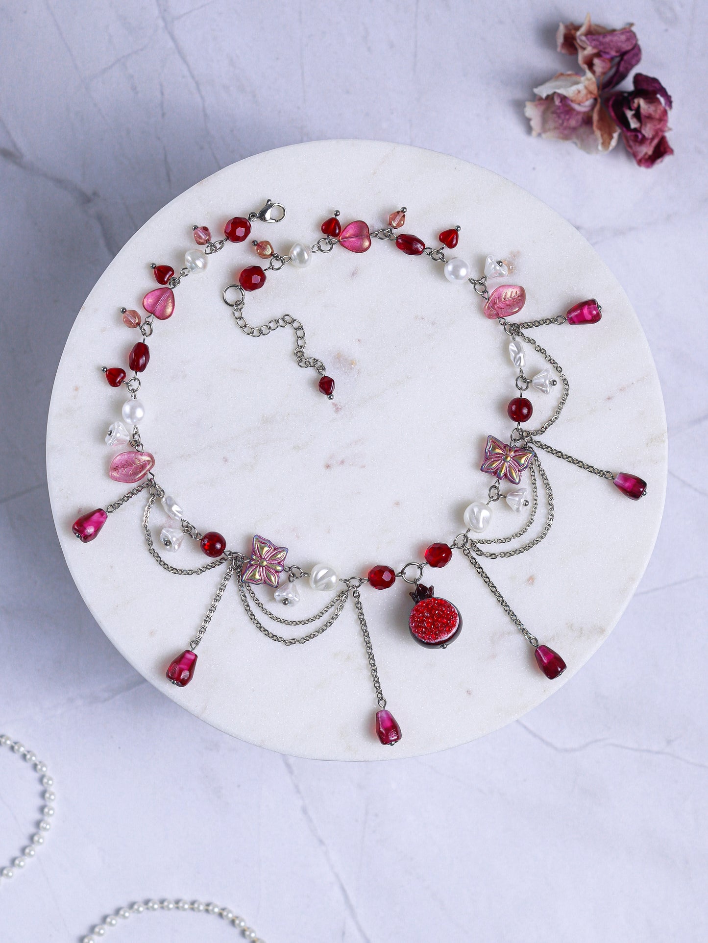 Pomegranate Necklace