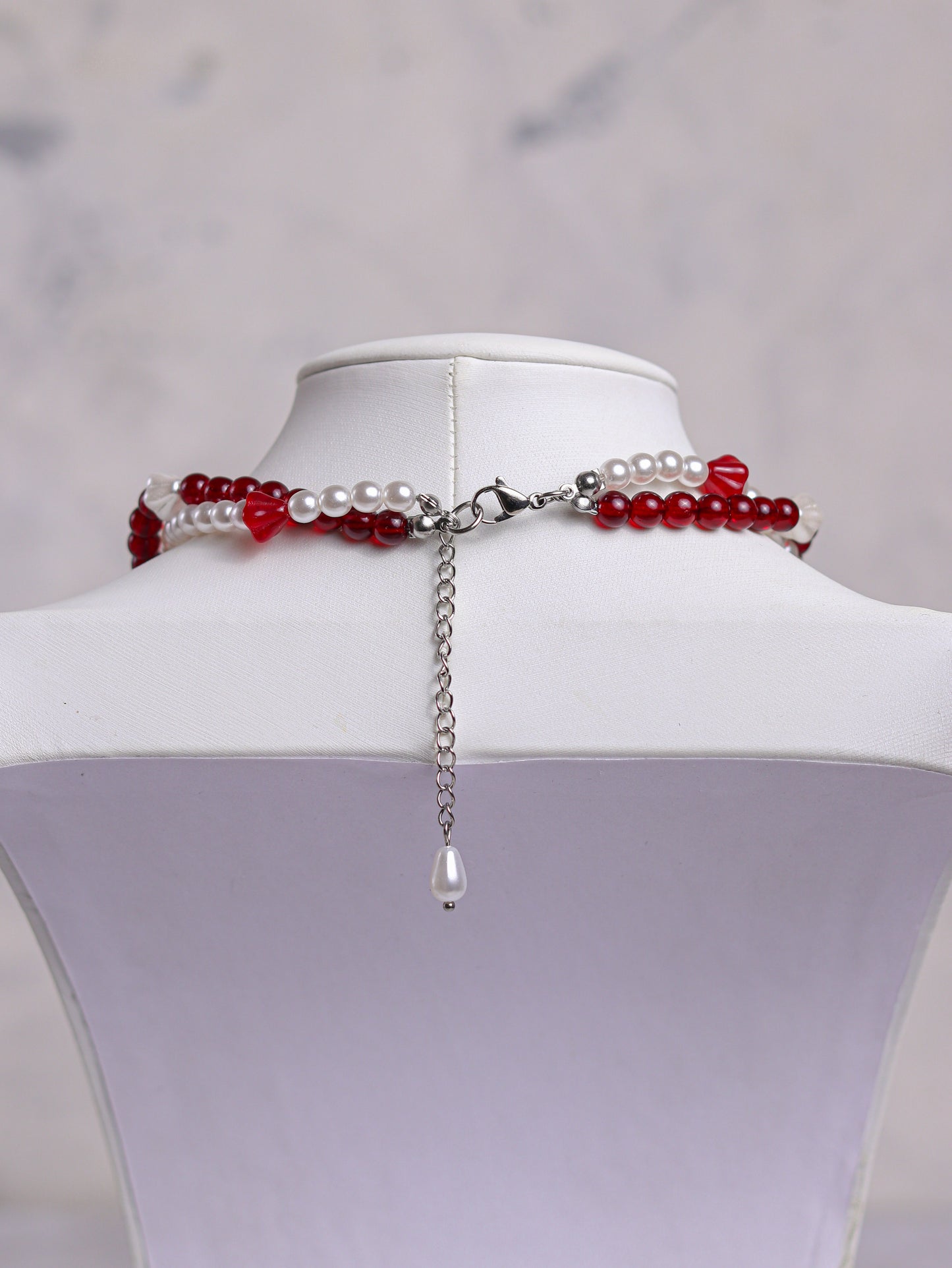Pomegranate Twisted Necklace
