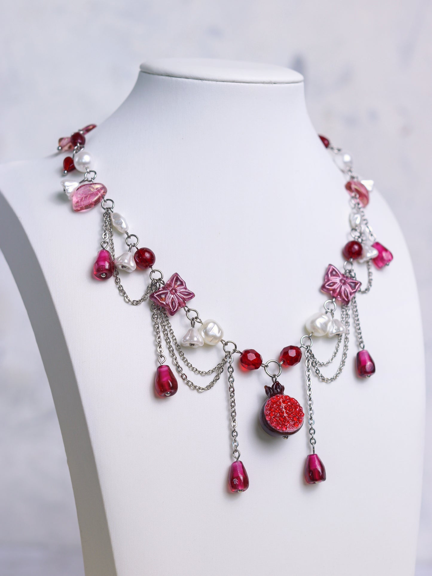 Pomegranate Necklace