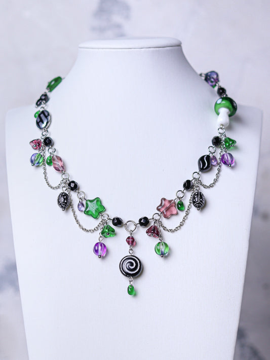 Enchanted Potion Necklace (Beetlejuice inspired)
