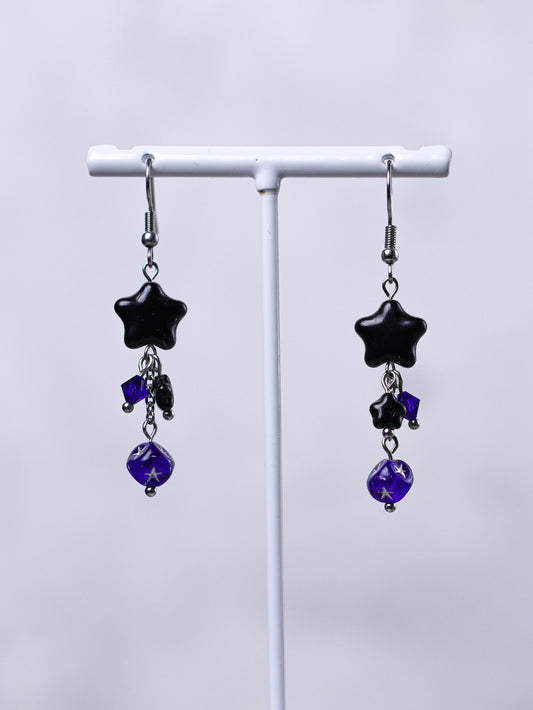 Dark Celestial Earrings (Coraline inspired)