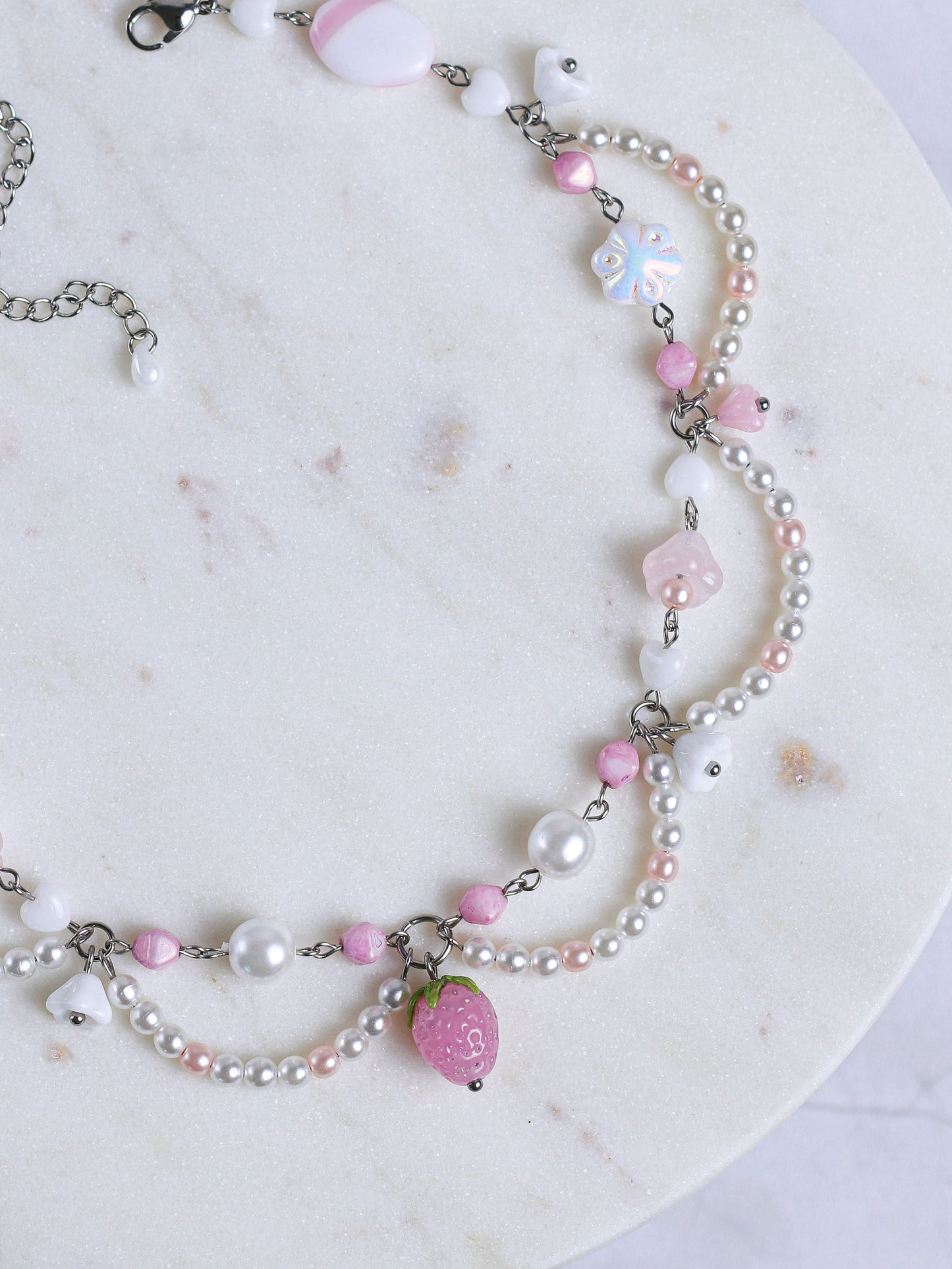 Strawberry Shortcake Necklace