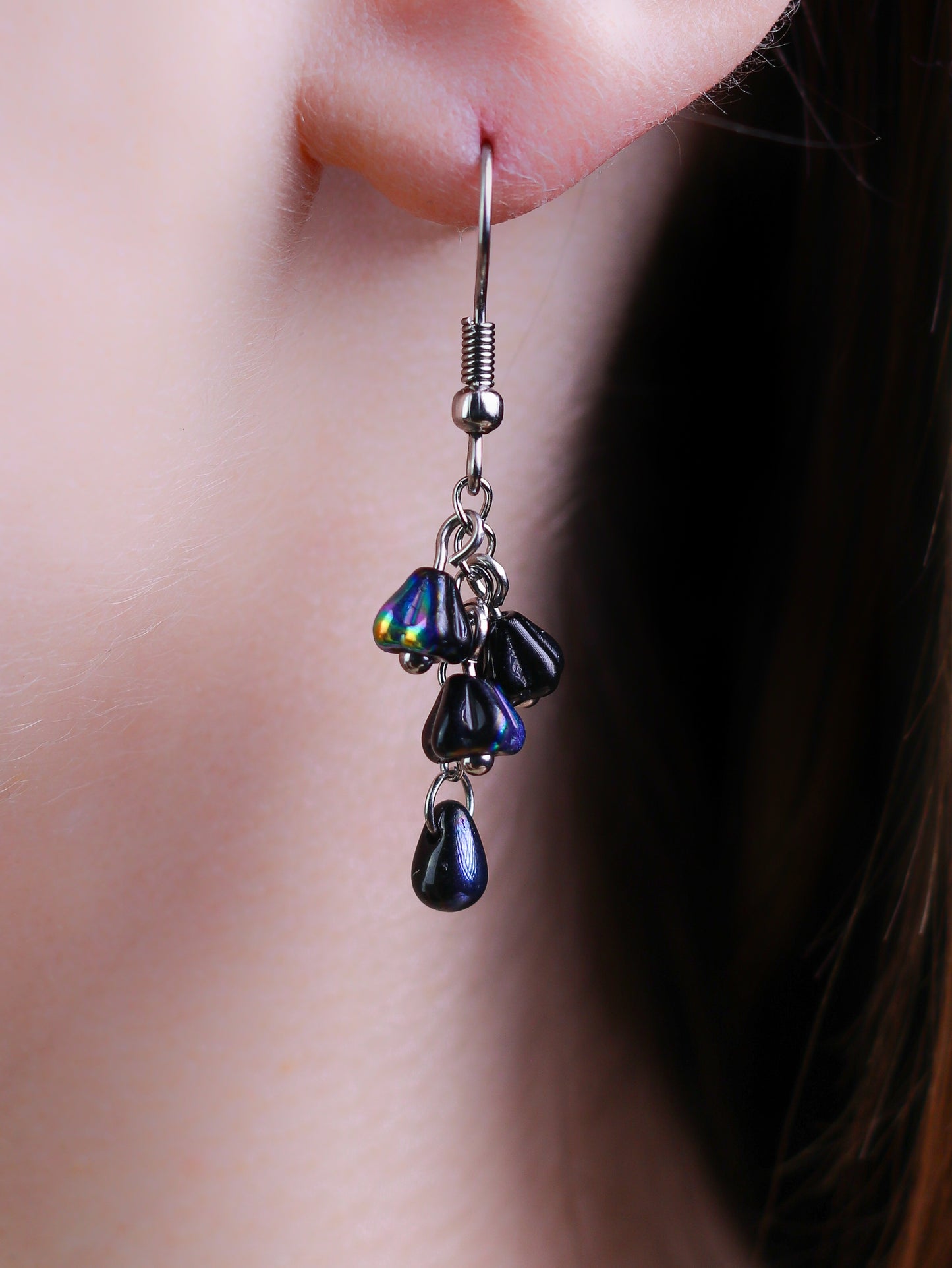 Midnight Bloom Earrings