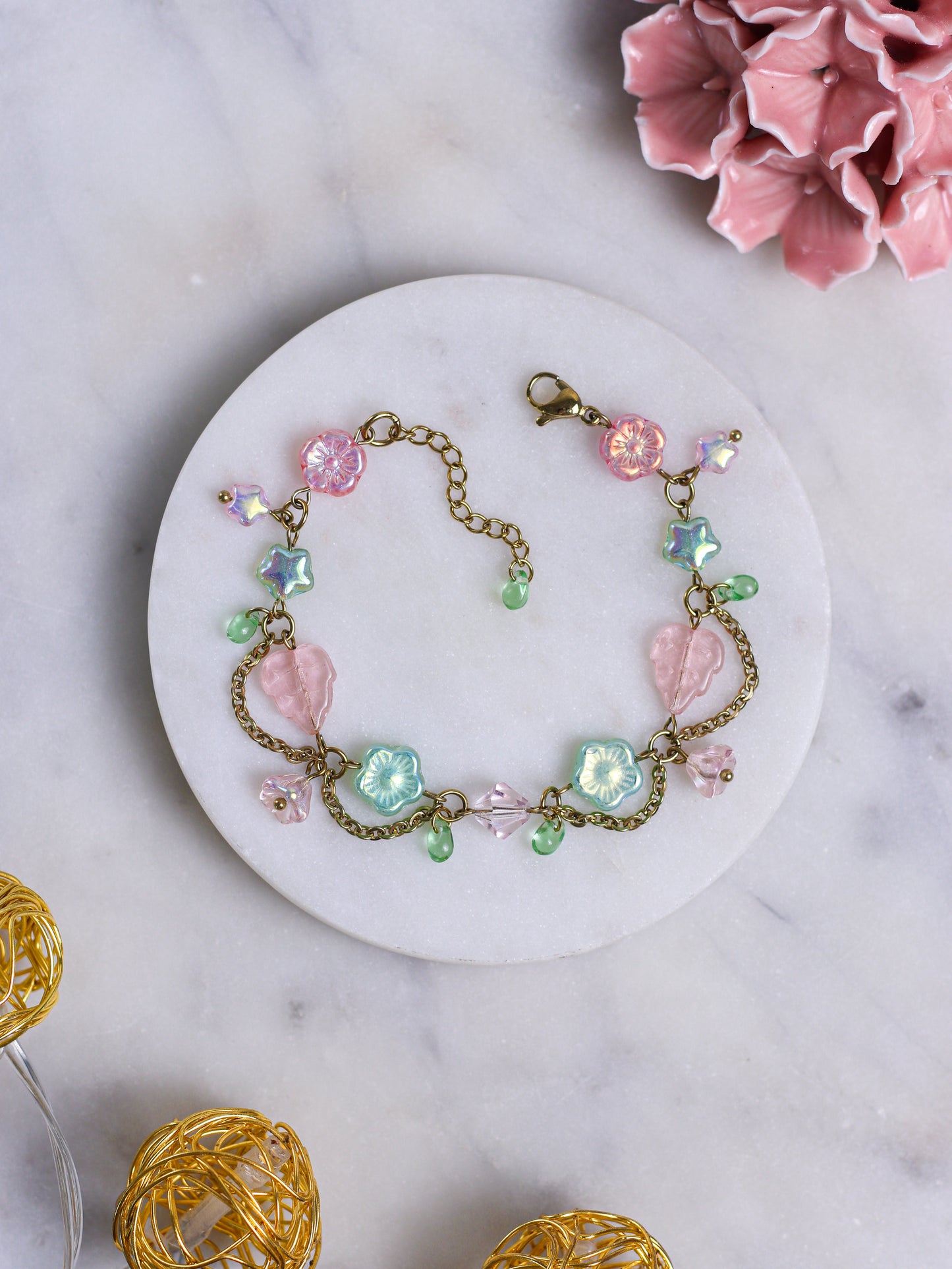 Fairy Garden Bracelet (gold/silver)