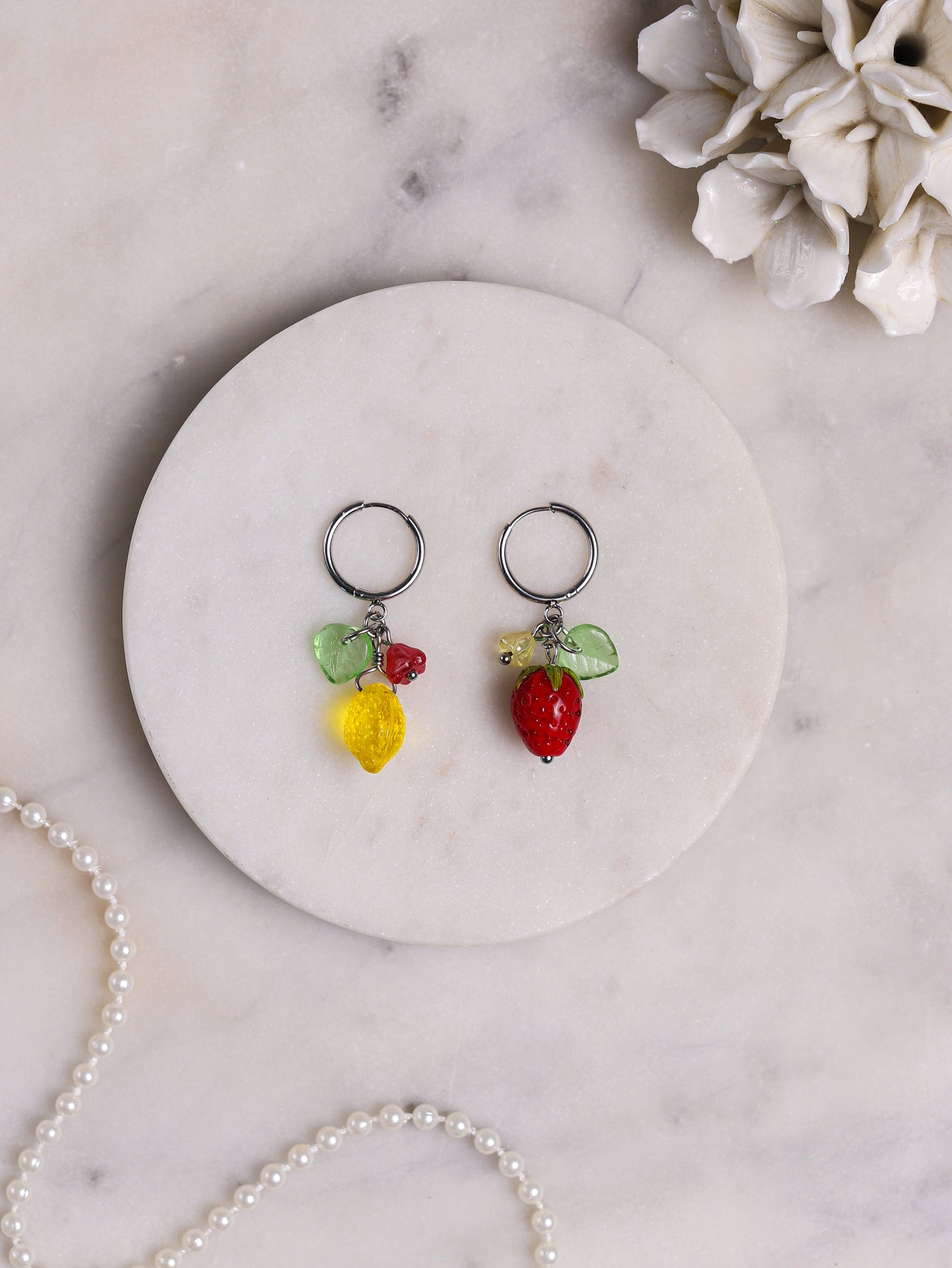 Strawberry Lemonade Earrings