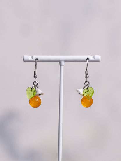 Orange Earrings