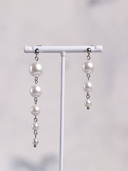 Sea Foam Pearl Earrings