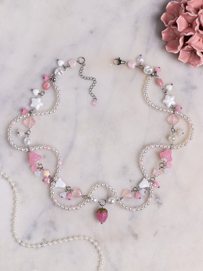 Strawberry Shortcake Necklace