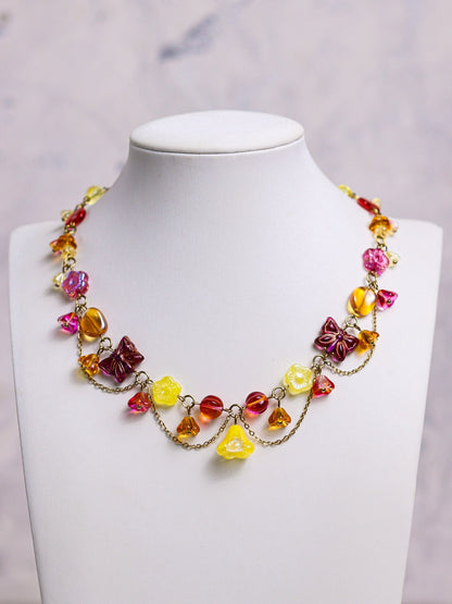 Sunlit Garden Necklace (gold)