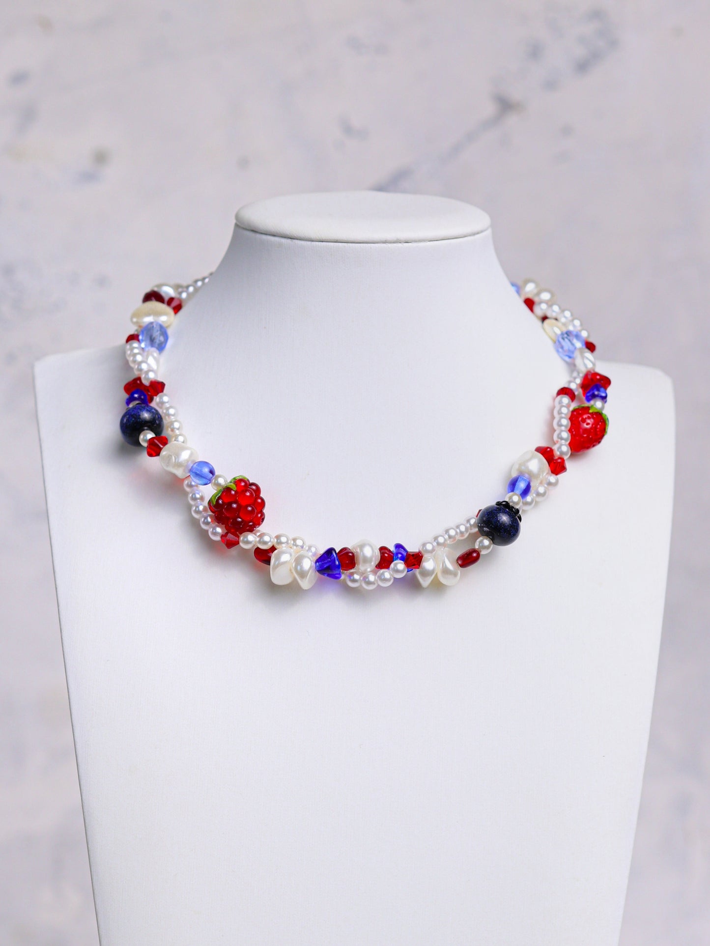 Berry Jam Twisted Necklace