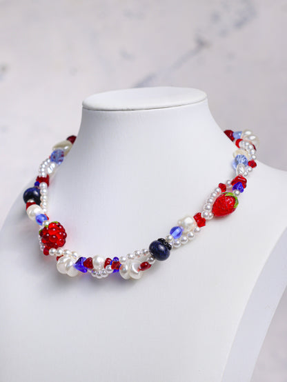 Berry Jam Twisted Necklace