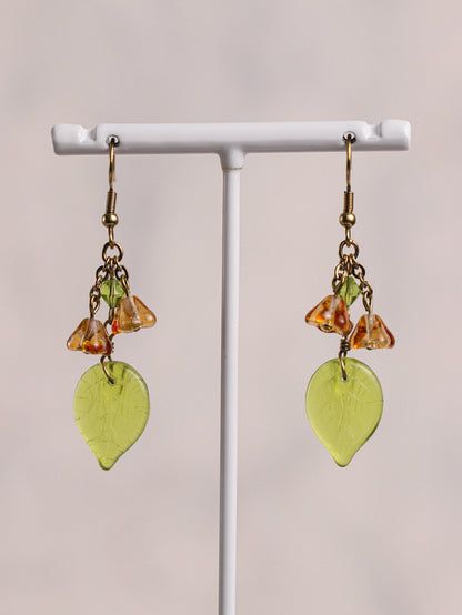 Forest Fairy Earrings (gold/silver)
