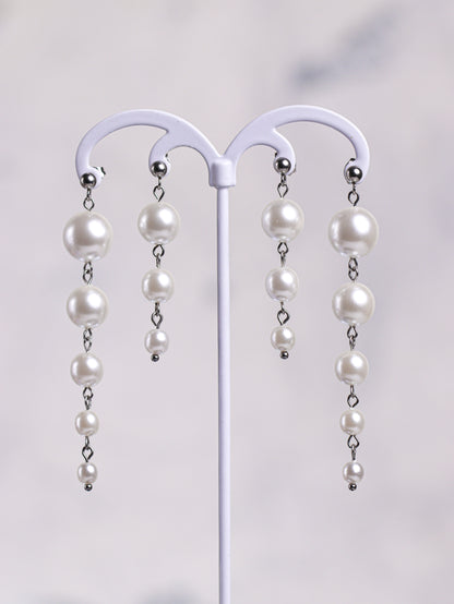 Sea Foam Pearl Earrings