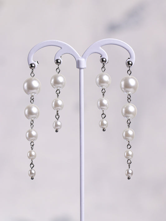 Sea Foam Pearl Earrings