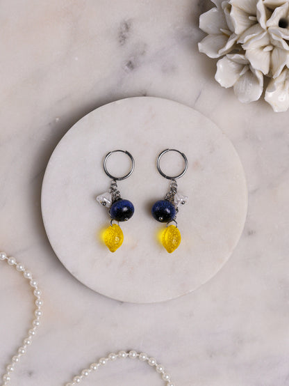 Blueberry Lemonade Earrings