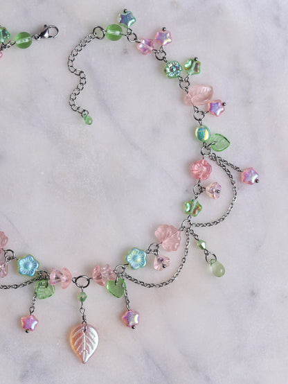 Fairy Garden Necklace (gold/silver)