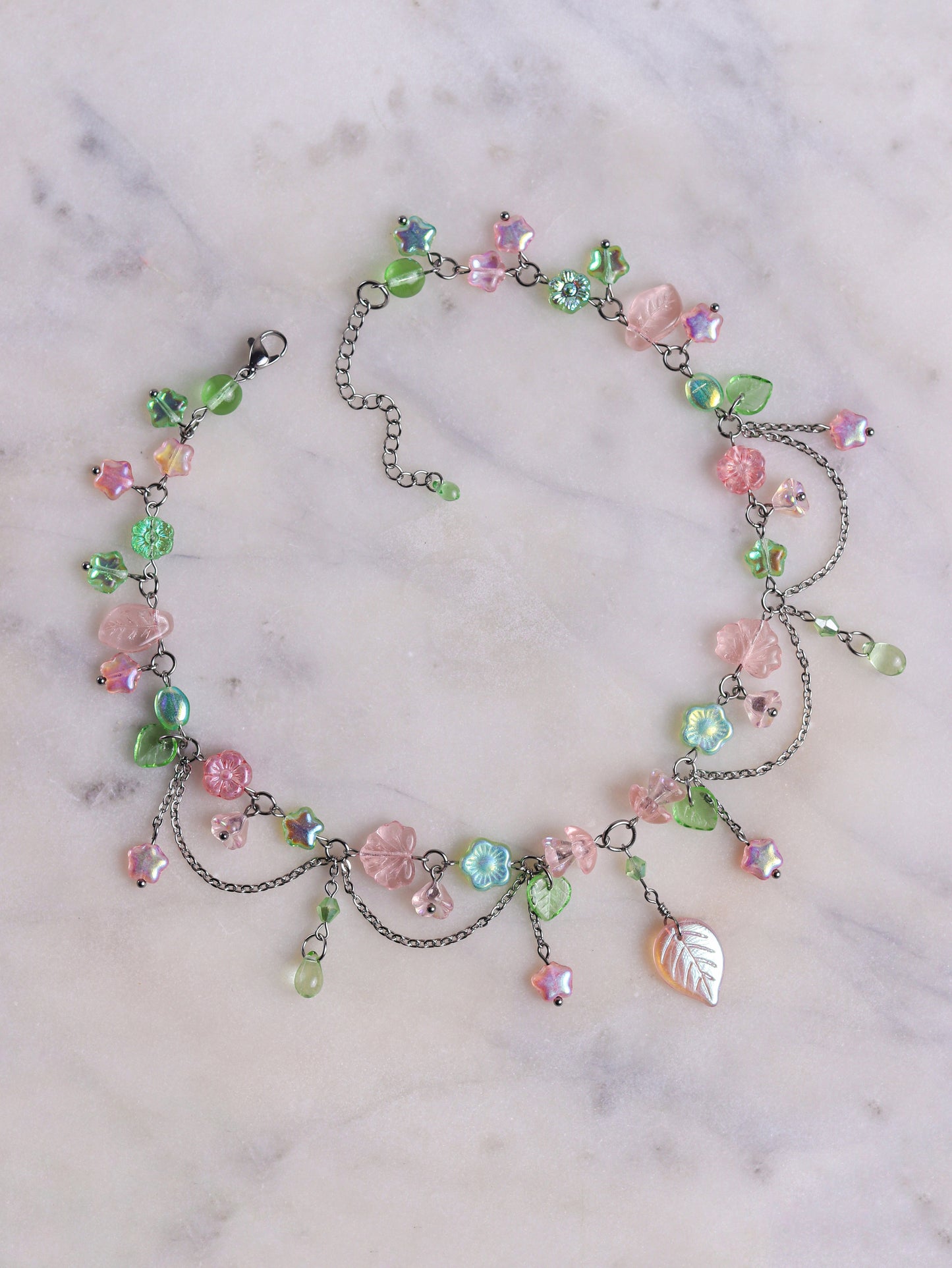 Fairy Garden Necklace (gold/silver)