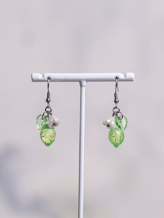 Lime Earrings