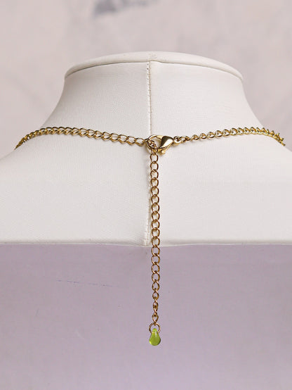 Autumn Bloom Simple Necklace (gold/silver)