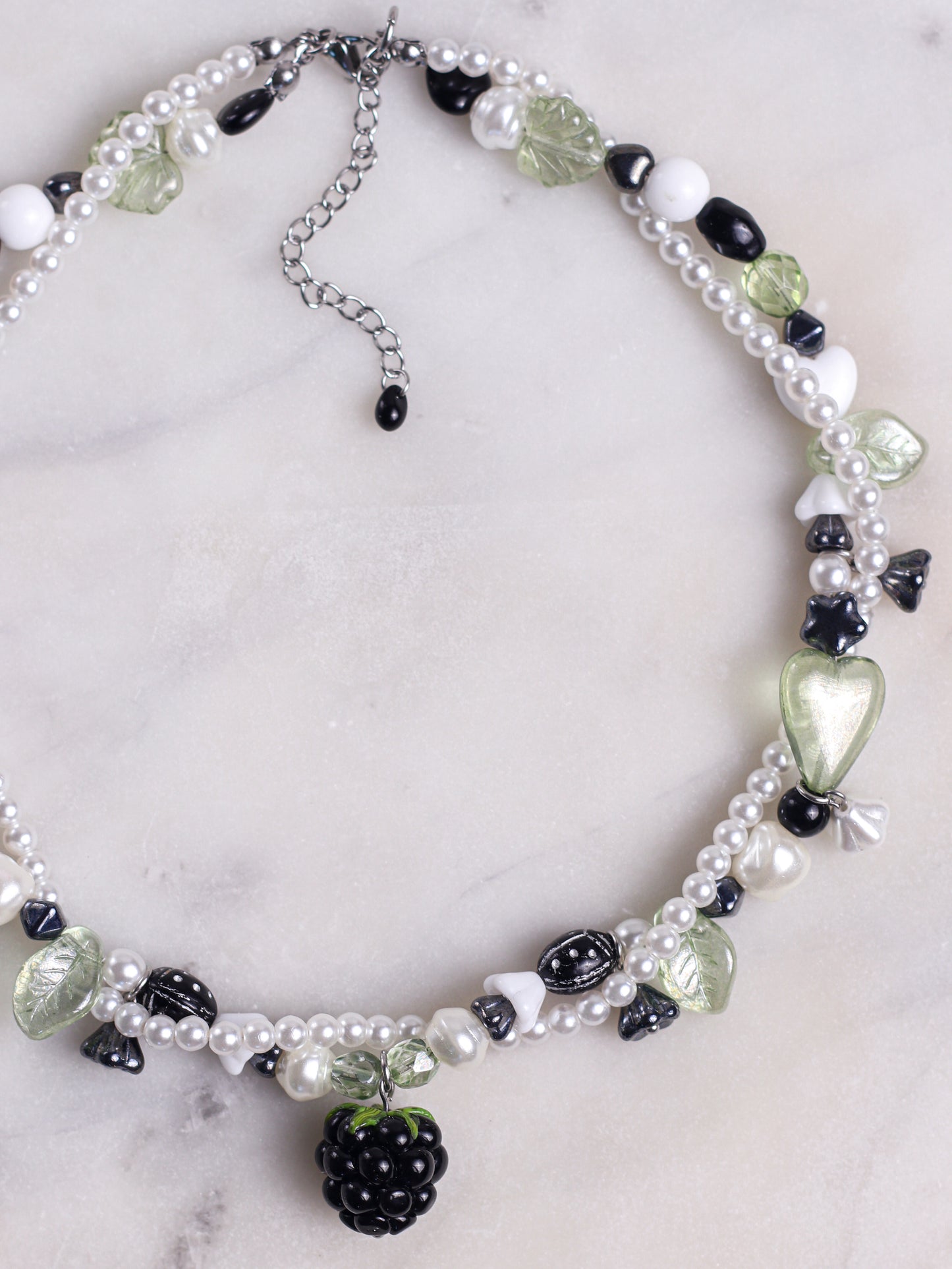 Blackberry Twisted Necklace