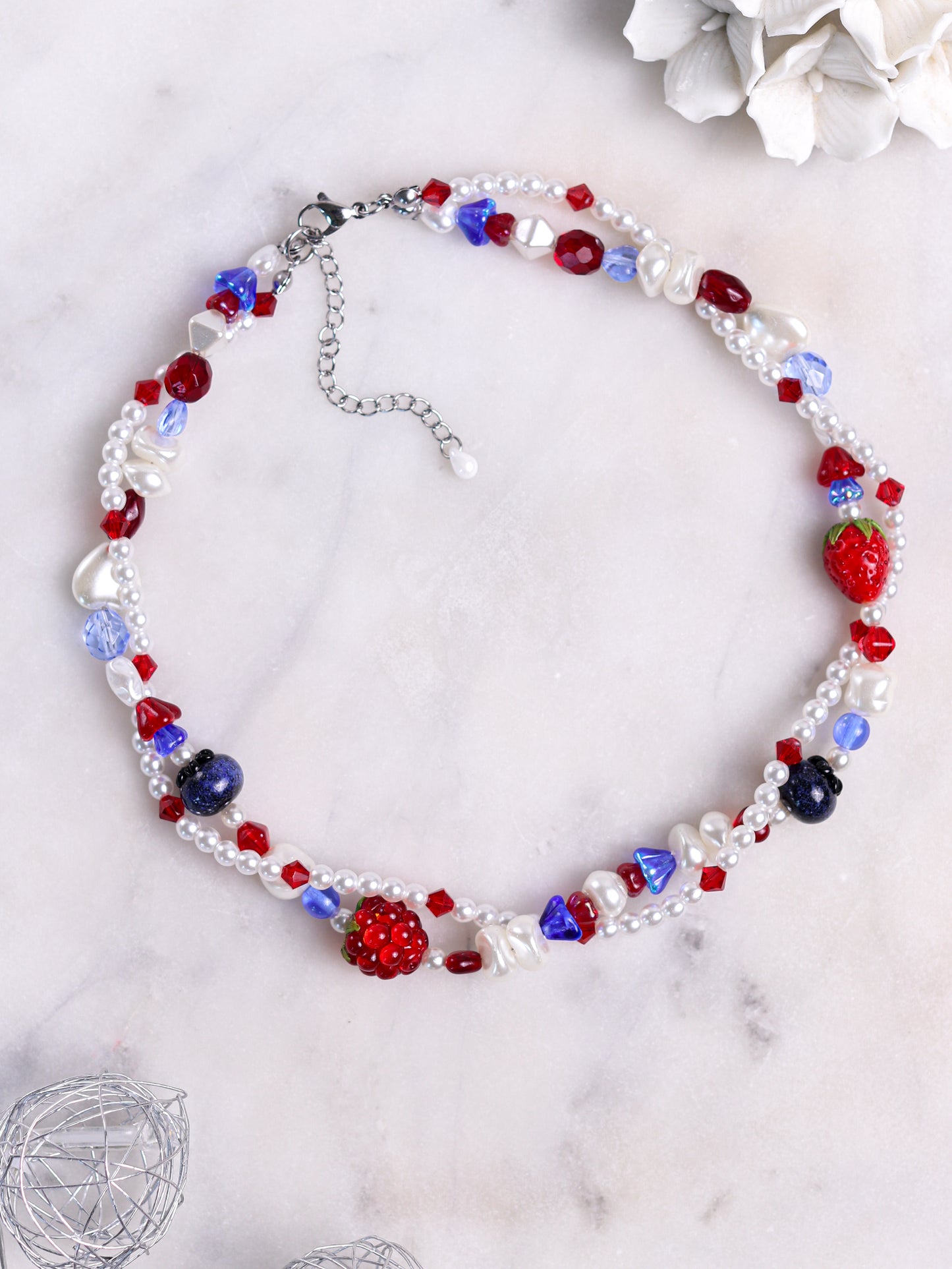 Berry Jam Twisted Necklace