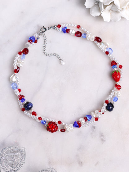 Berry Jam Twisted Necklace