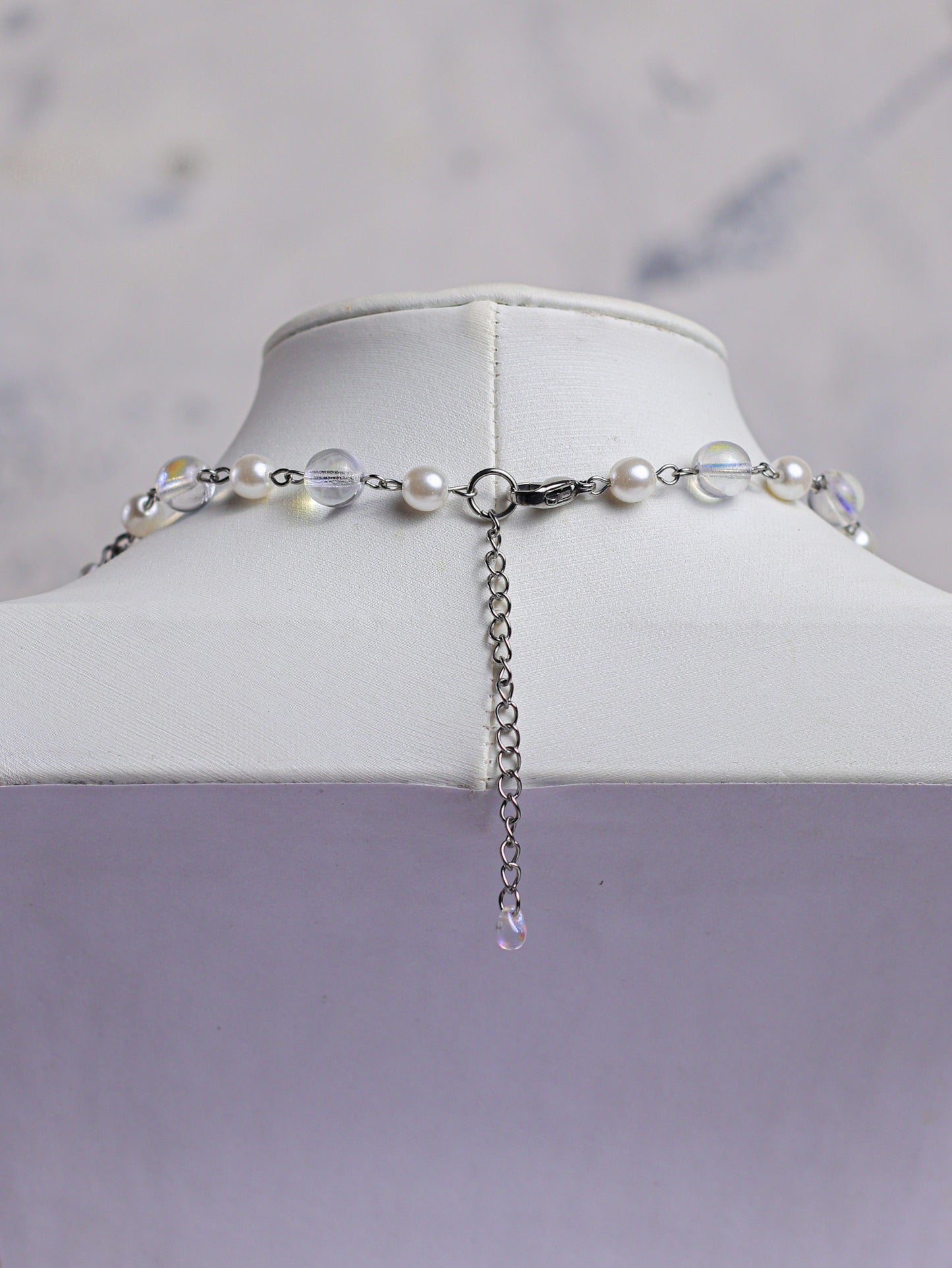 Sea Foam Pearl Necklace