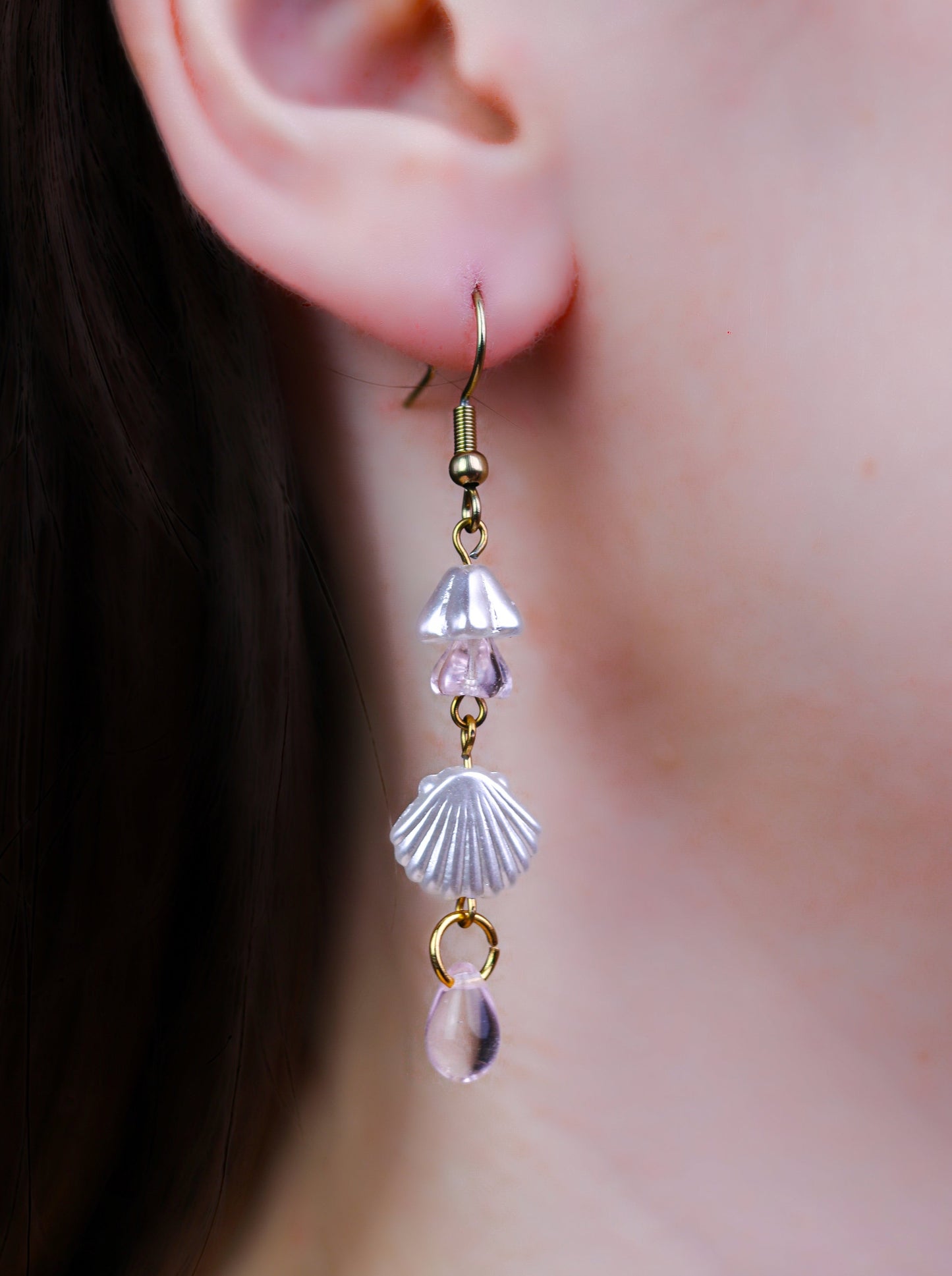 Princess Jellyfish Earrings (gold/silver)