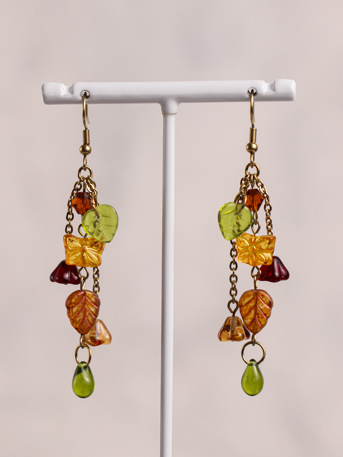 Autumn Forest Earrings (gold/silver)