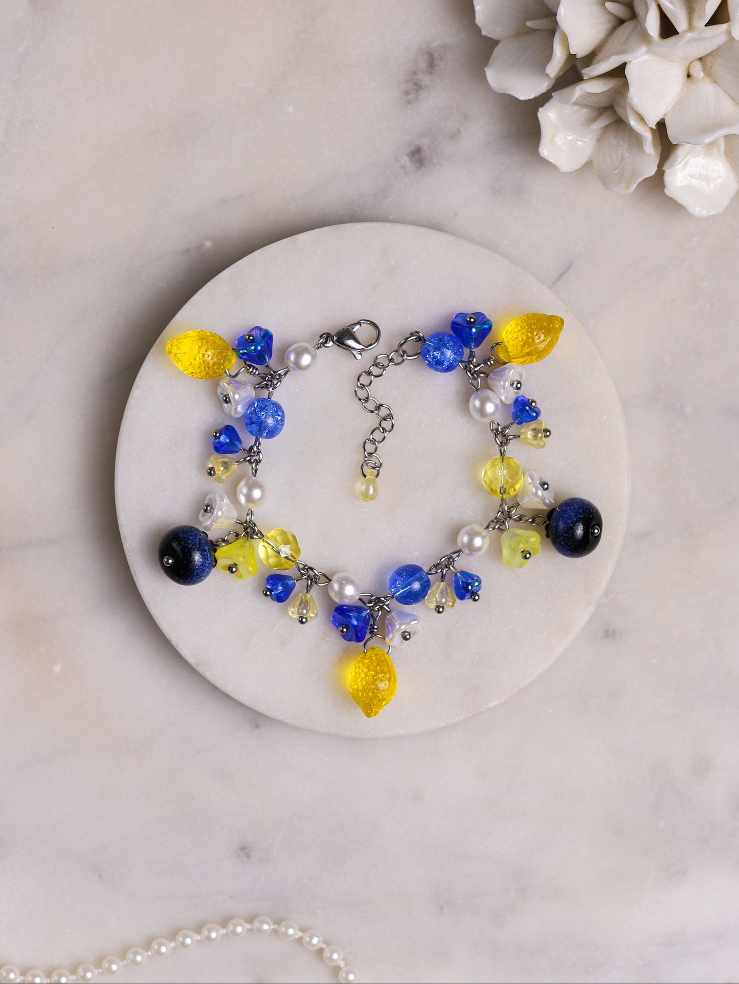 Blueberry Lemonade Bracelet