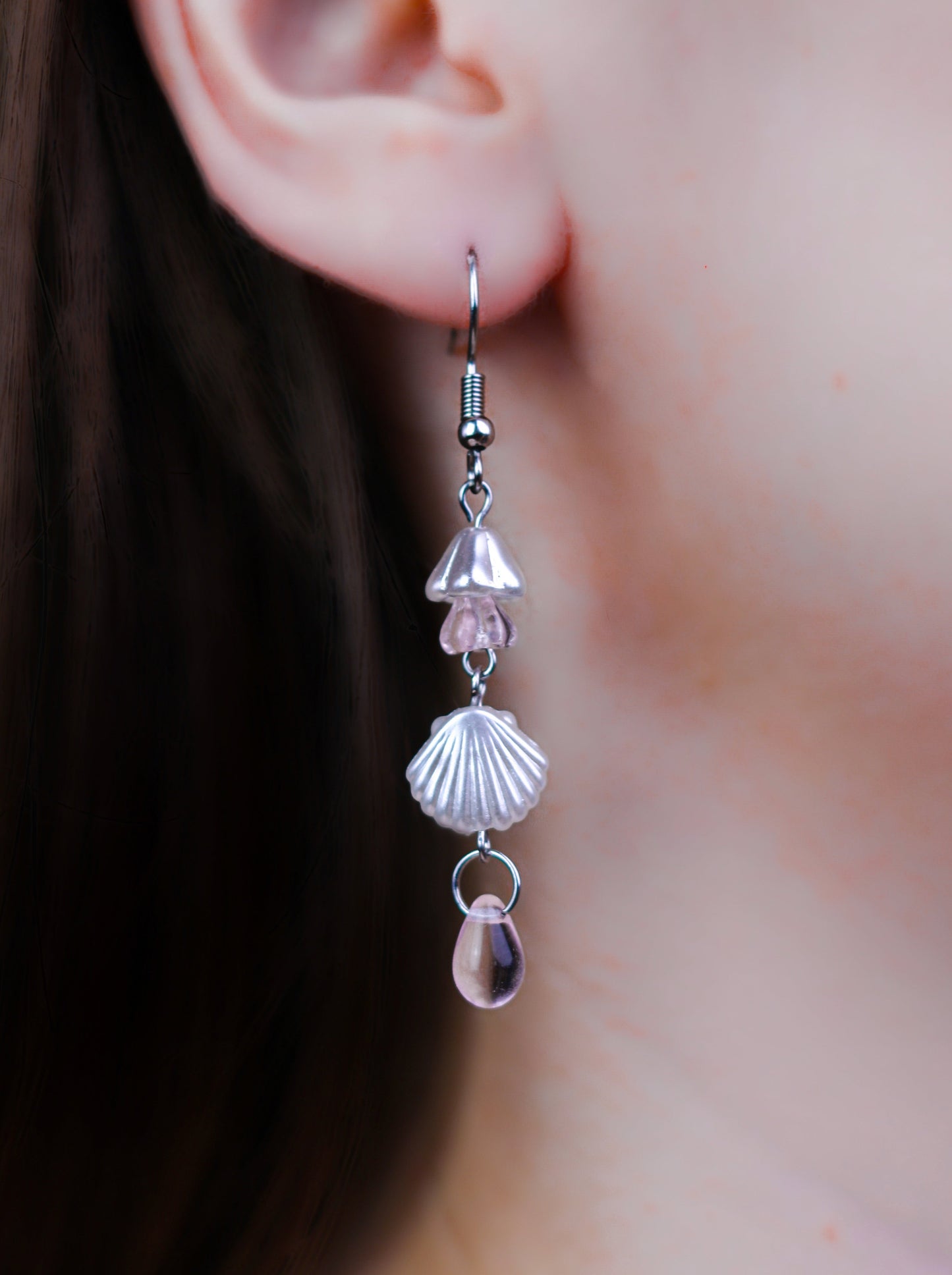 Princess Jellyfish Earrings (gold/silver)