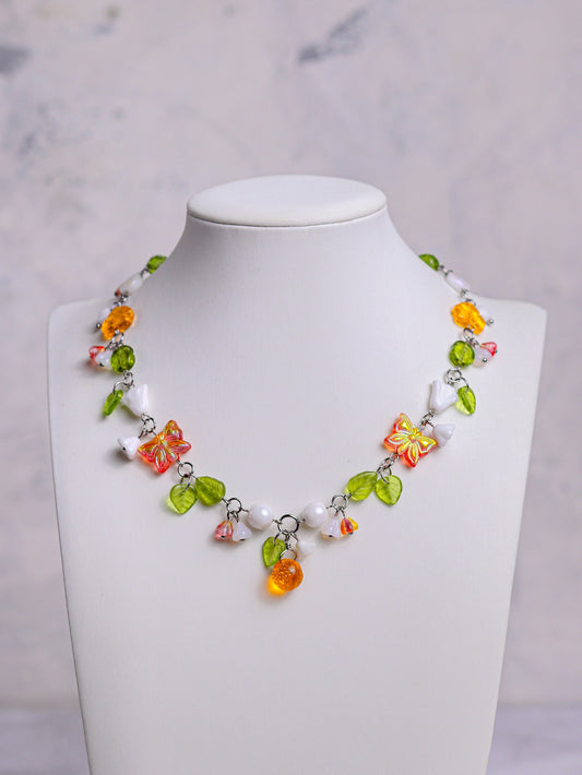 Orange Necklace
