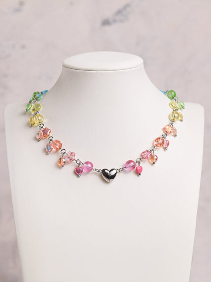 Rainbow Candy Gradient Necklace