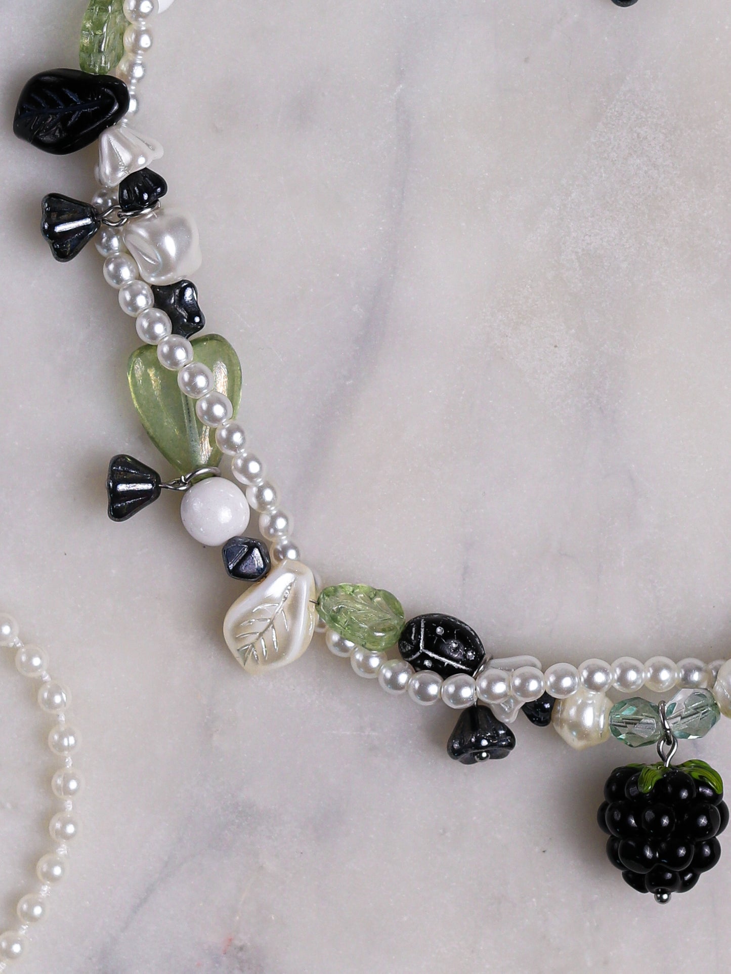 Blackberry Twisted Necklace