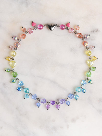 Rainbow Candy Gradient Necklace