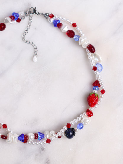 Berry Jam Twisted Necklace