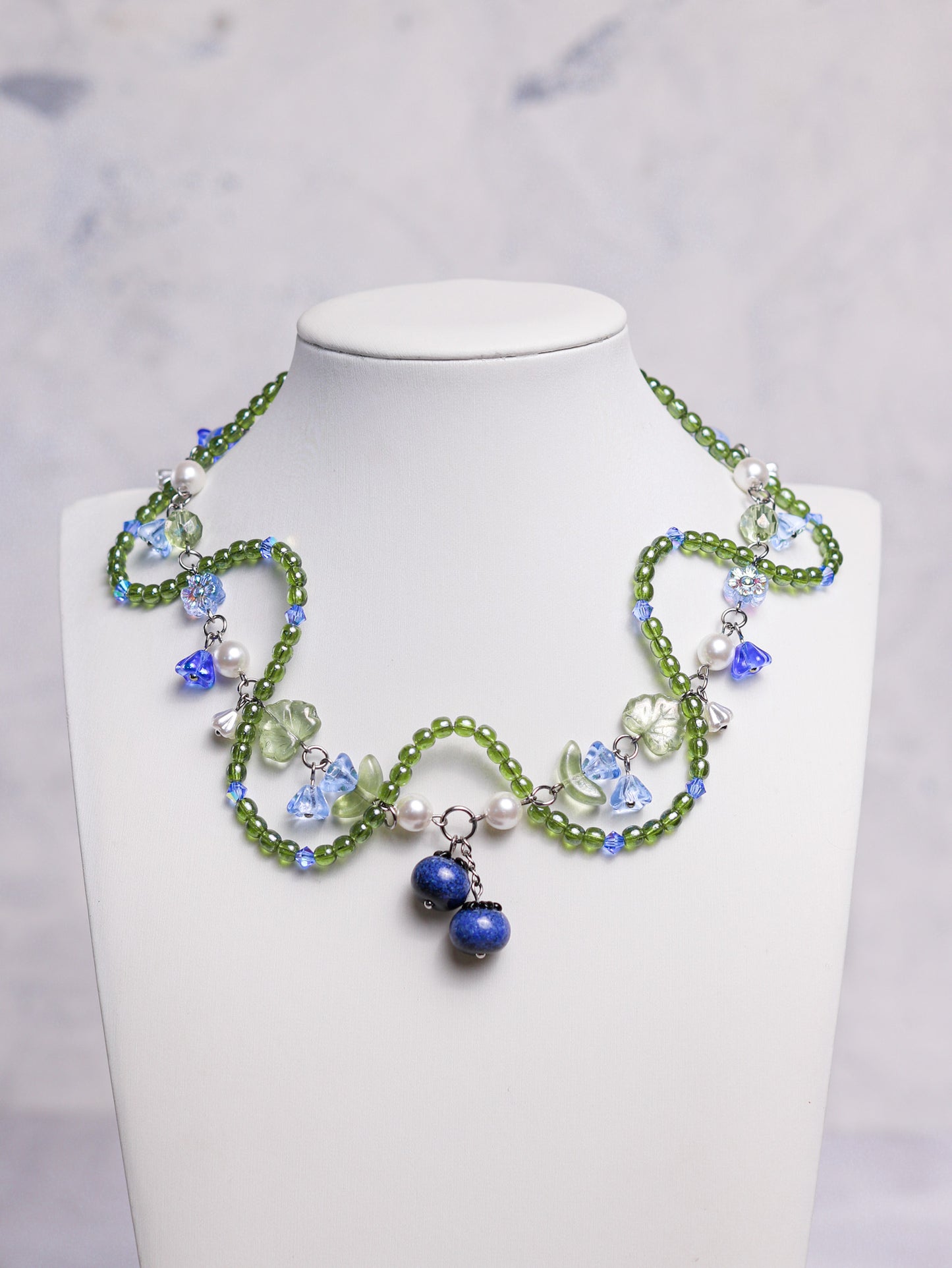 Blueberry Vine Necklace
