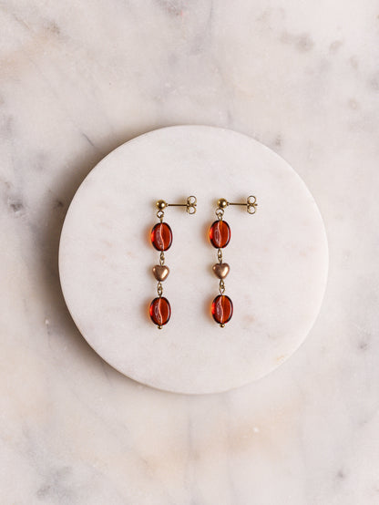 Coffee Lover Earrings (gold/silver)