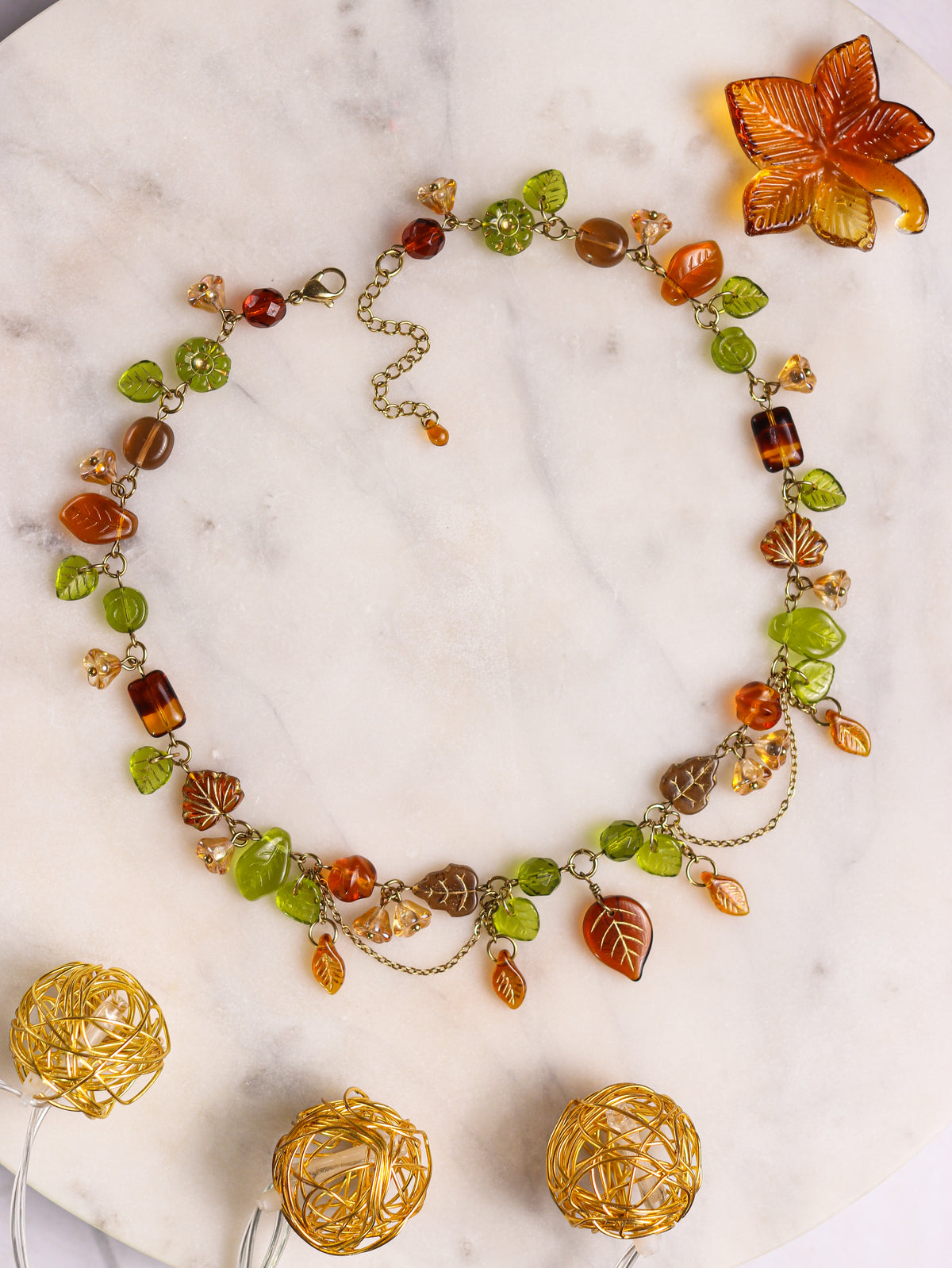 Forest Fairy Necklace (gold)