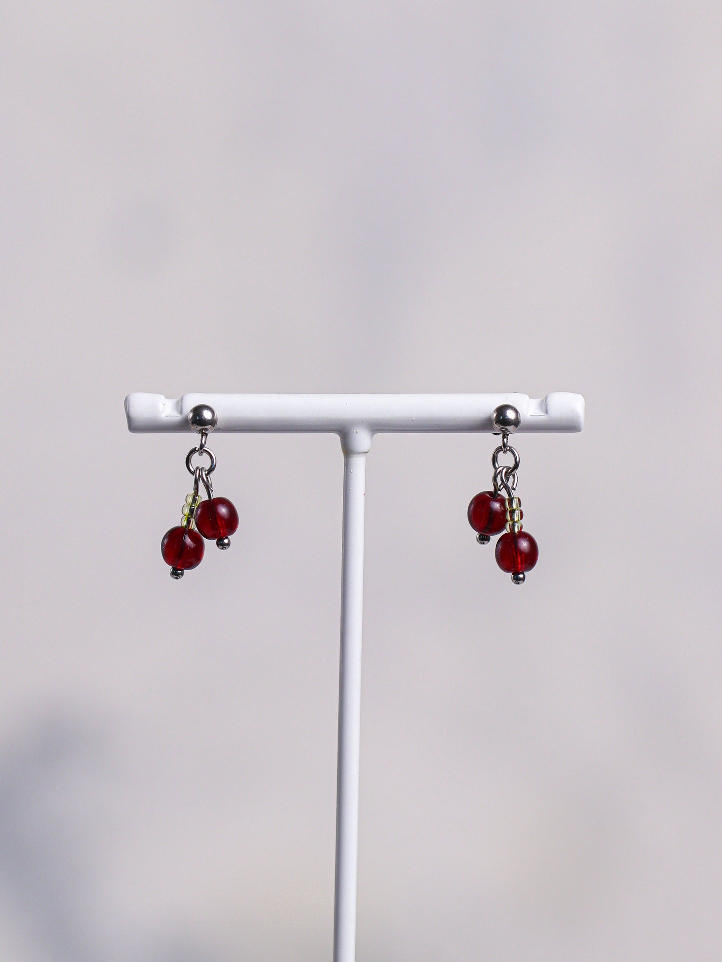 Mini Cherry Earrings