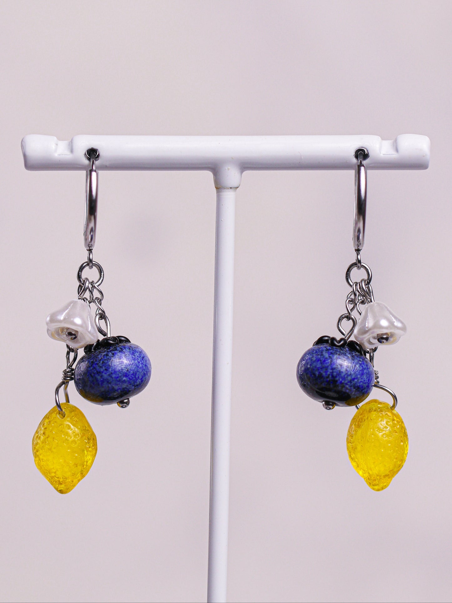 Blueberry Lemonade Earrings