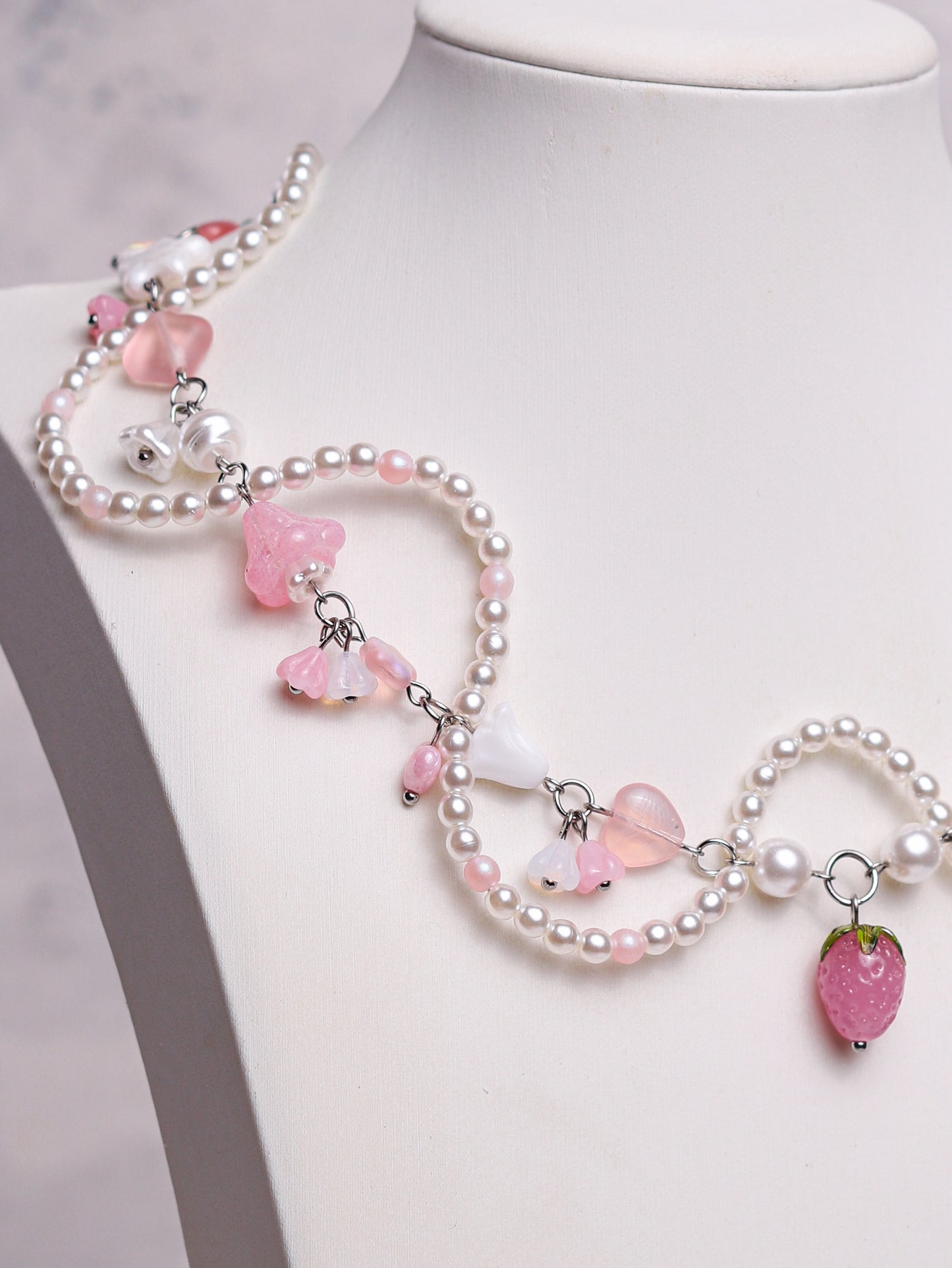 Strawberry Shortcake Necklace