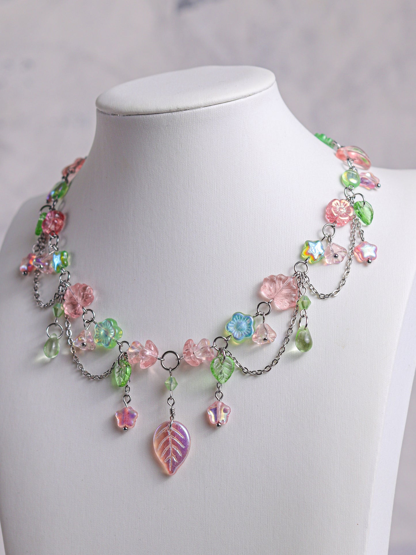 Fairy Garden Necklace (gold/silver)