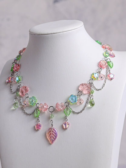 Fairy Garden Necklace (gold/silver)