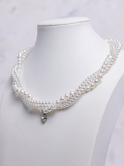 Twisted Pearl Necklace