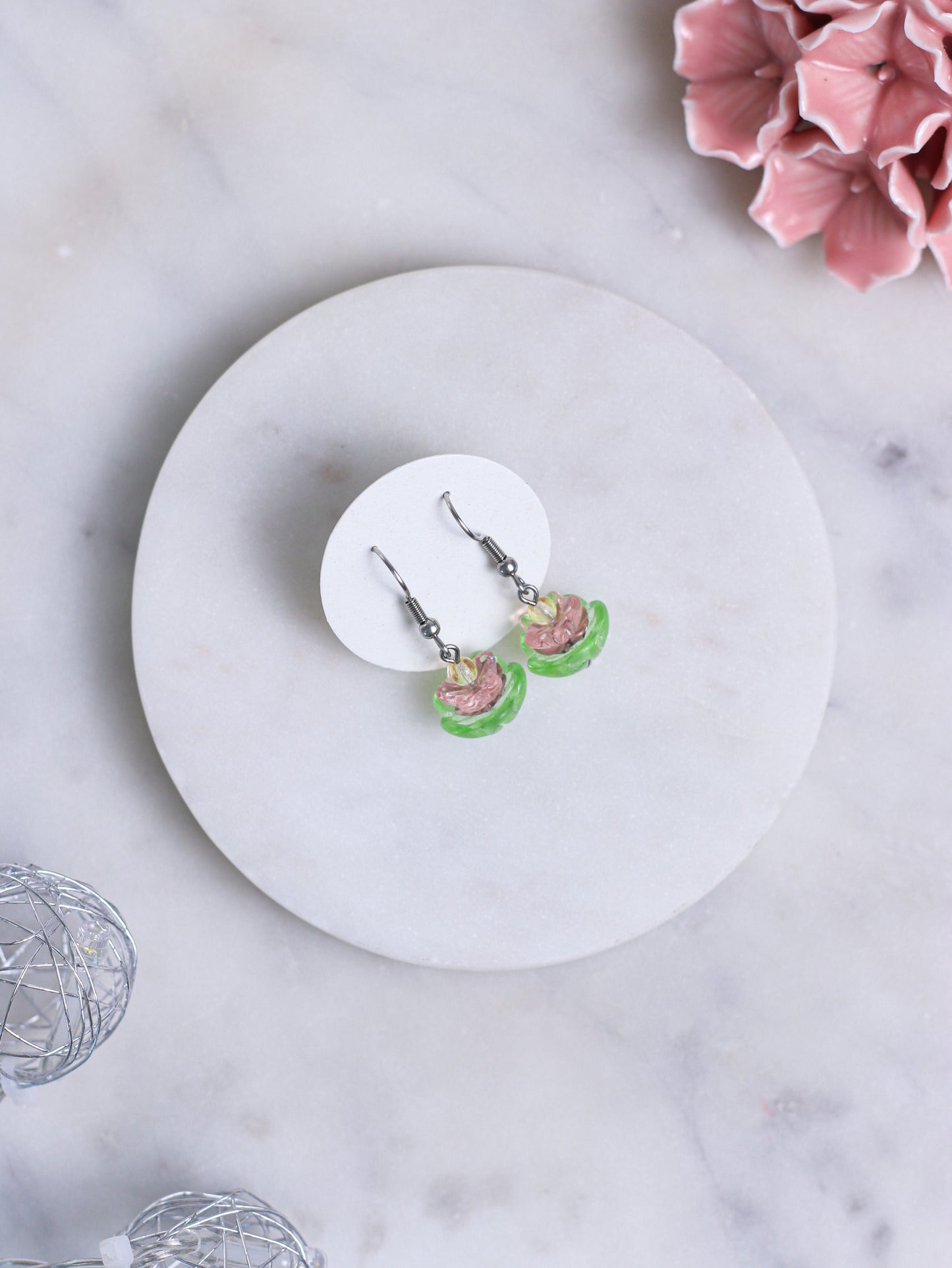 Lily Pond Earrings